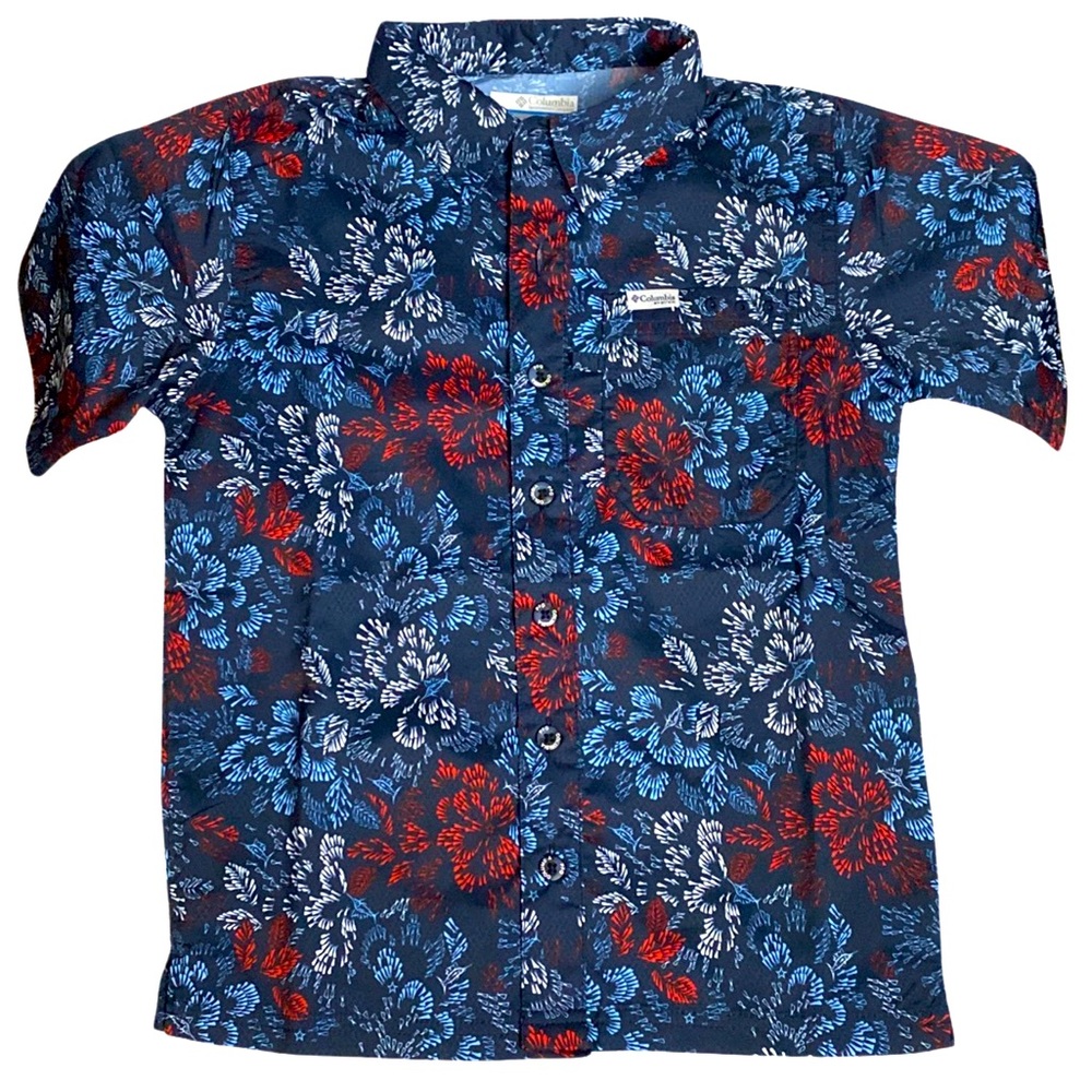 NWOT Boys Columbia Short Sleeve Shirt